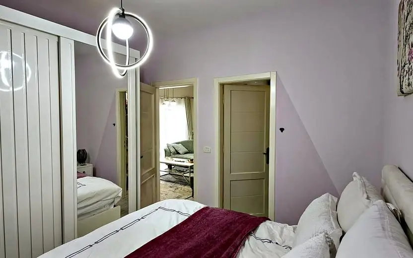 Bedroom, entrance and light doors
