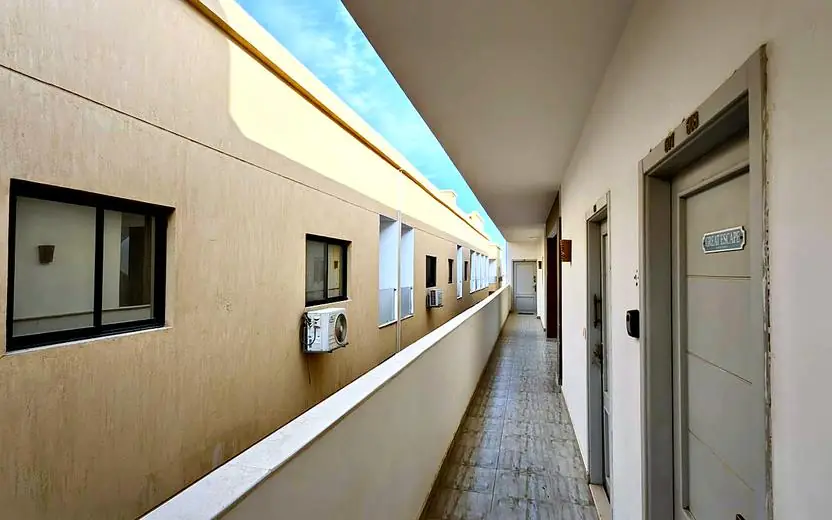 Access gallery outside the apartment